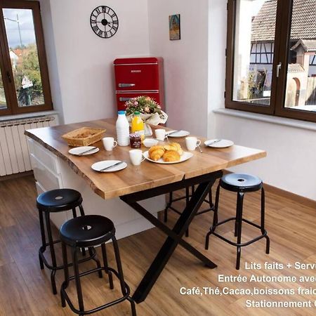 Charmant T3, 70M2, 2Ch,Tv 101 Cm, Wifi+Parking, Ettendorf Buitenkant foto